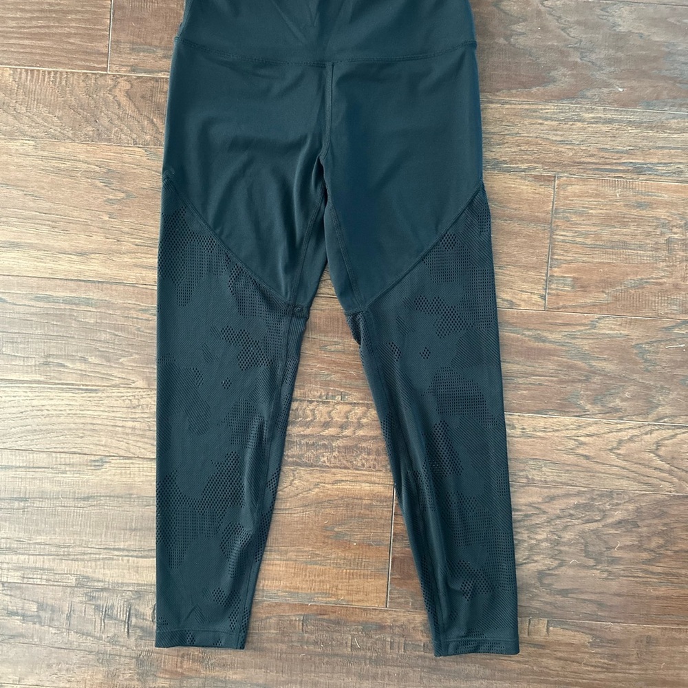 Zyia black lux and camo leggings